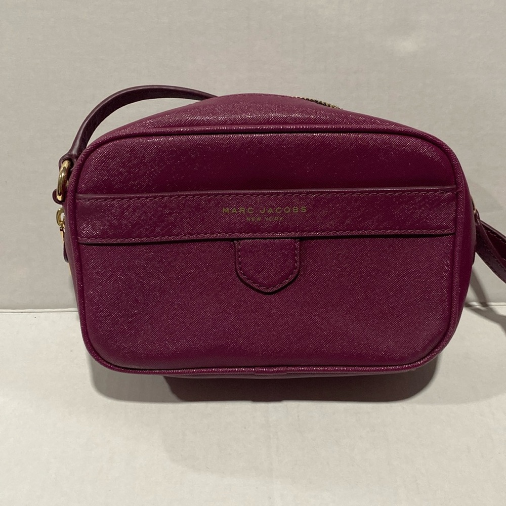 Marc Jacobs plum crossbody bag